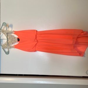 Hot pink summer dress